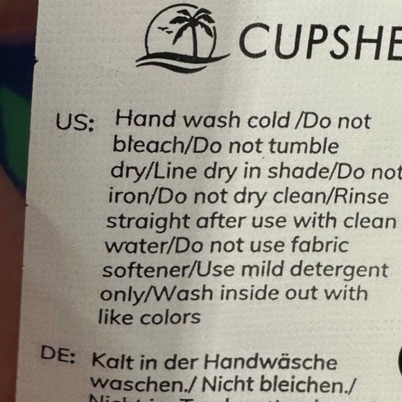 NWT Cupshe Floral Print Front Zip Rashguard One Piece Swimsuit - Picture 11 of 11